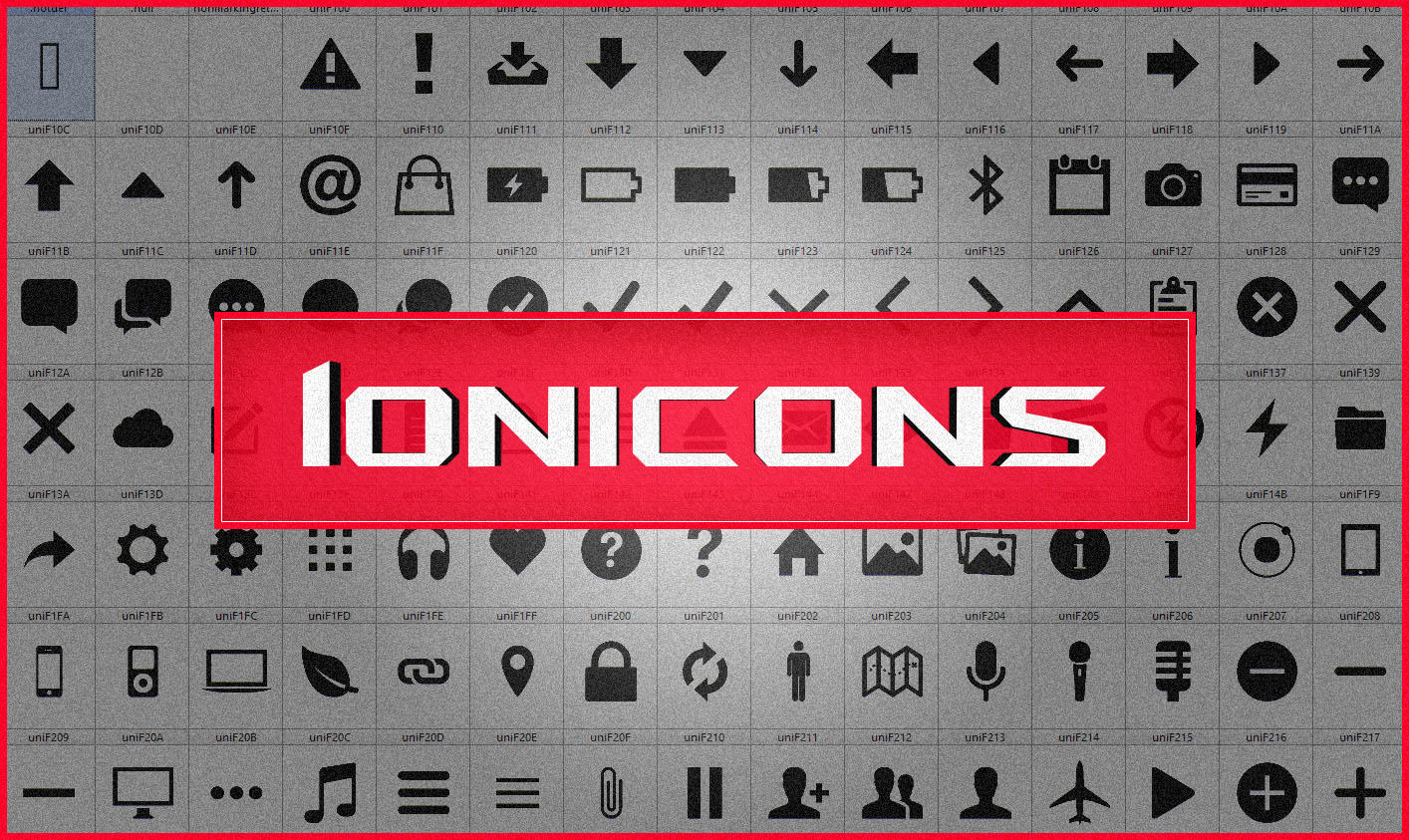 Ionicons